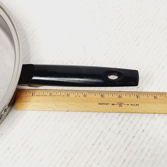 Ekco 3 Ply Stainless Steel Daisy Flower Vintage Replacement Pan 10" NO LID Prop - Picture 16 of 16